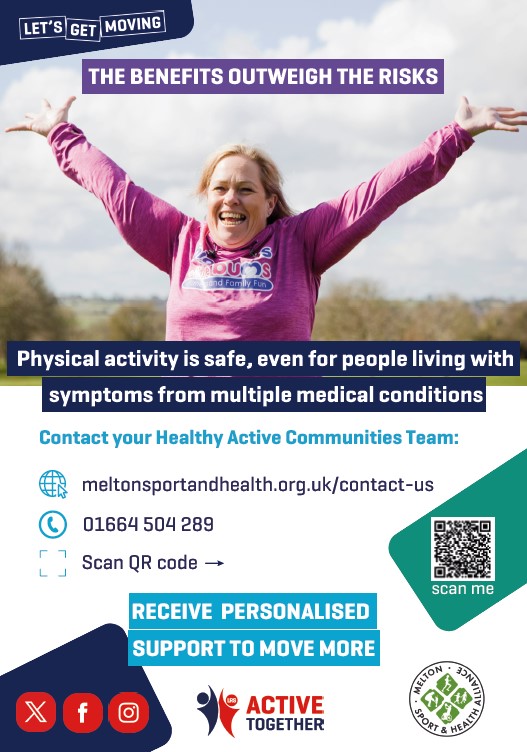 Let’s Get Moving – the benefits outweigh the risks