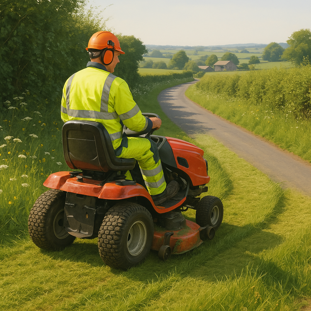 Leicestershire County Council GRASS CUTTING schedule.